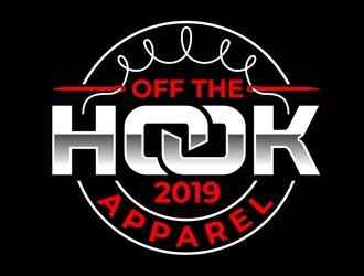 Off The Hook Apparel logo design by DreamLogoDesign