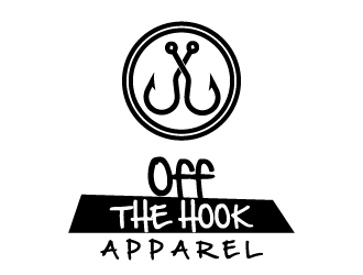 Off The Hook Apparel logo design by AamirKhan