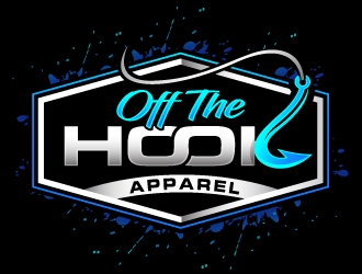 Off The Hook Apparel logo design by REDCROW