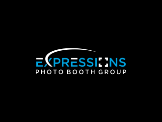 Expressions Photo Booth Group logo design by oke2angconcept