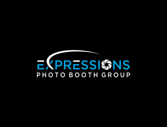 Expressions Photo Booth Group logo design by oke2angconcept