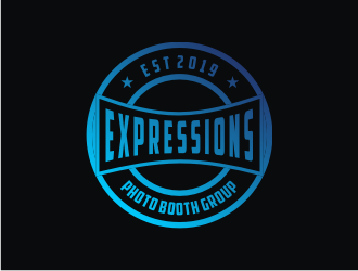 Expressions Photo Booth Group logo design by bricton