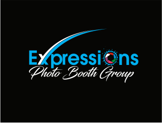 Expressions Photo Booth Group logo design by up2date