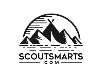 Scoutsmarts.com logo design by AisRafa