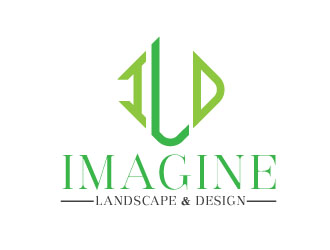 Imagine Landscape & Design logo design by AB212