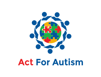 Act For Autism logo design by aldesign