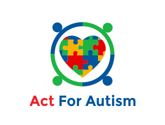 Act For Autism logo design by aldesign