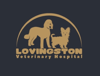 Lovingston Veterinary Hospital logo design by AamirKhan