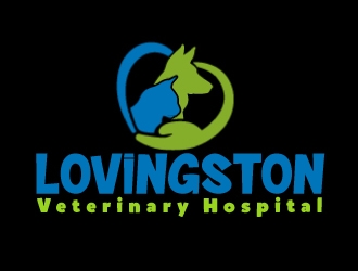 Lovingston Veterinary Hospital logo design by AamirKhan