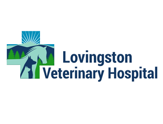 Lovingston Veterinary Hospital logo design by megalogos
