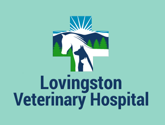 Lovingston Veterinary Hospital logo design by megalogos
