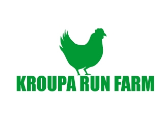 Kroupa Run Farm logo design by AamirKhan