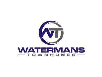 Watermans Townhomes logo design by agil