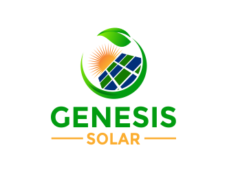 Genesis Solar logo design by Girly