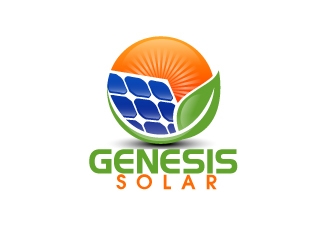 Genesis Solar logo design by AamirKhan