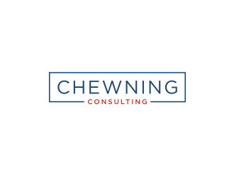 CHEWNING CONSULTING  logo design by bricton
