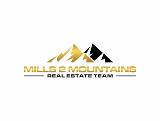 Mills 2 Mountains Real Estate Team logo design by ammad