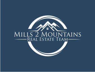 Mills 2 Mountains Real Estate Team logo design by Diancox