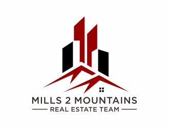 Mills 2 Mountains Real Estate Team logo design by checx