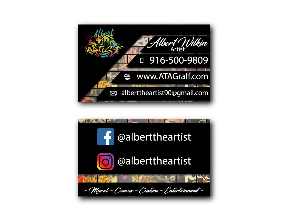 Albert The Artist logo design by bulatITA