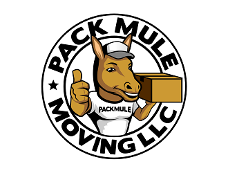 Pack Mule Moving LLC logo design by haze