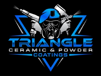 Triangle Ceramic & Powder Coatings logo design by MAXR