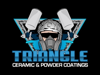 Triangle Ceramic & Powder Coatings logo design by AamirKhan