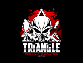 Triangle Ceramic & Powder Coatings logo design by torresace