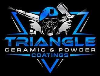 Triangle Ceramic & Powder Coatings logo design by MAXR