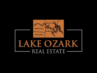 Lake Ozark Real Estate logo design by mewlana
