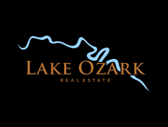 Lake Ozark Real Estate logo design by Kanya