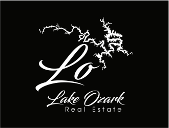 Lake Ozark Real Estate logo design by up2date