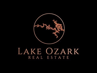 Lake Ozark Real Estate logo design by AYATA