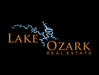 Lake Ozark Real Estate logo design by Kanya