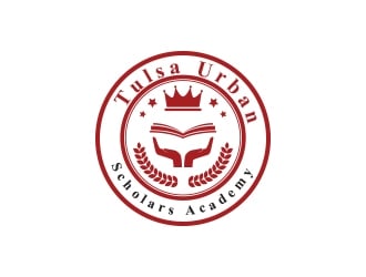 Tulsa Urban Scholars Academy logo design by heba