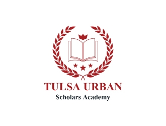 Tulsa Urban Scholars Academy logo design by heba
