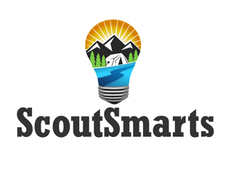 Scoutsmarts.com logo design by megalogos