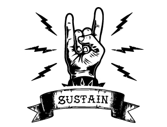 Sustain logo design by Frenic