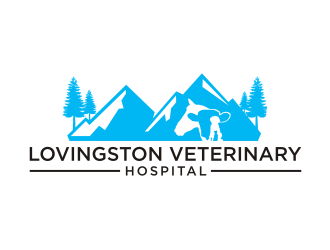 Lovingston Veterinary Hospital logo design by Sheilla