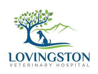 Lovingston Veterinary Hospital logo design by MonkDesign