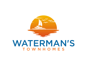 Watermans Townhomes logo design by ammad