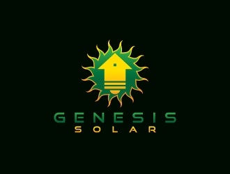 Genesis Solar logo design by sanu