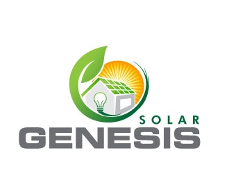 Genesis Solar logo design by Suvendu