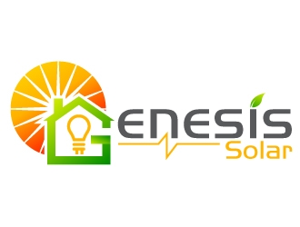 Genesis Solar logo design by Suvendu