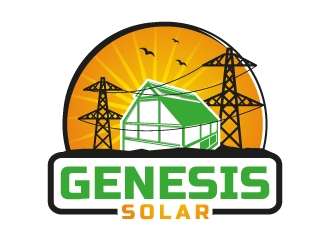 Genesis Solar logo design by Suvendu