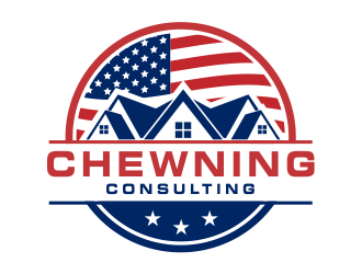 CHEWNING CONSULTING  logo design by Girly