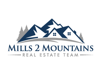 Mills 2 Mountains Real Estate Team logo design by akilis13