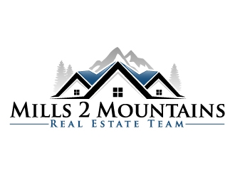 Mills 2 Mountains Real Estate Team logo design by AamirKhan
