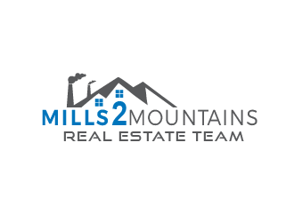 Mills 2 Mountains Real Estate Team logo design by justin_ezra