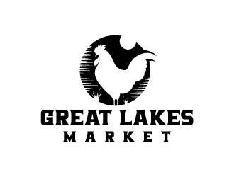 Great Lakes Market logo design by adwebicon